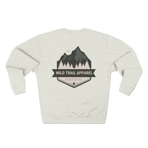 Wild Trail Apparel Unisex-Sweatshirt mit Rundhalsausschnitt