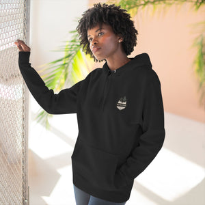 Three-Panel Fleece Hoodie - Wild Trail Apparel Design