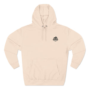 Three-Panel Fleece Hoodie - Wild Trail Apparel Design