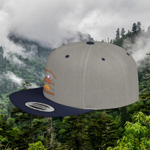 Wild Trail Flat Bill Snapback Hat