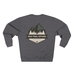 Wild Trail Apparel Unisex-Sweatshirt mit Rundhalsausschnitt