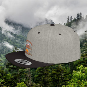 Wild Trail Flat Bill Snapback Hat