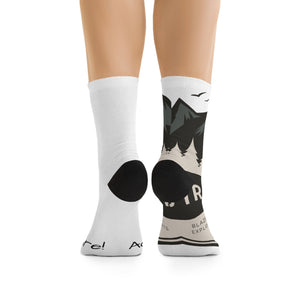 Recycled Poly Socks - Wild Trail Apparel Design