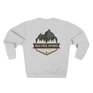 Wild Trail Apparel Unisex-Sweatshirt mit Rundhalsausschnitt