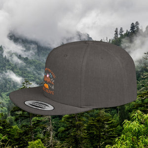 Wild Trail Flat Bill Snapback Hat