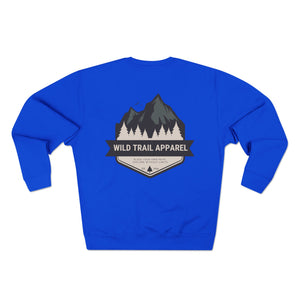 Wild Trail Apparel Unisex-Sweatshirt mit Rundhalsausschnitt